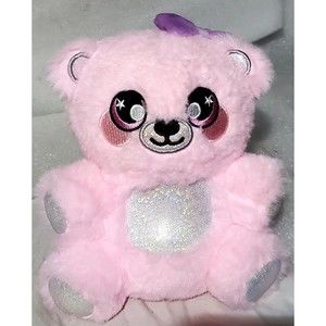 Stuffed PLUSH Izzy BEAR SQUEEZAMALS Pillow Plush Doll 3Deez Deluxe 8" Boys/Girls